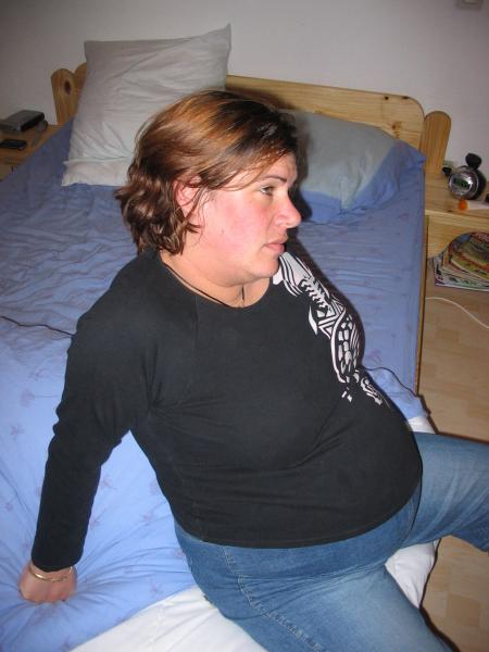 moi a 8 mois de grossesse!!!!