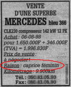 QUAND FEMME VEUX DIEU VEUX!