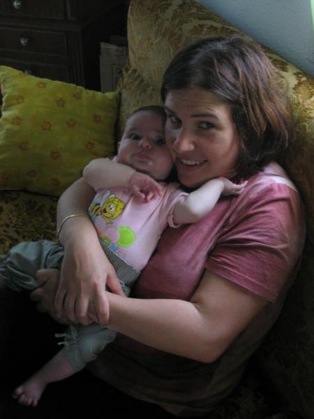 MOI ET MA PETITE PUCE!!!!