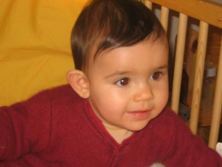 ma fille a 8 mois